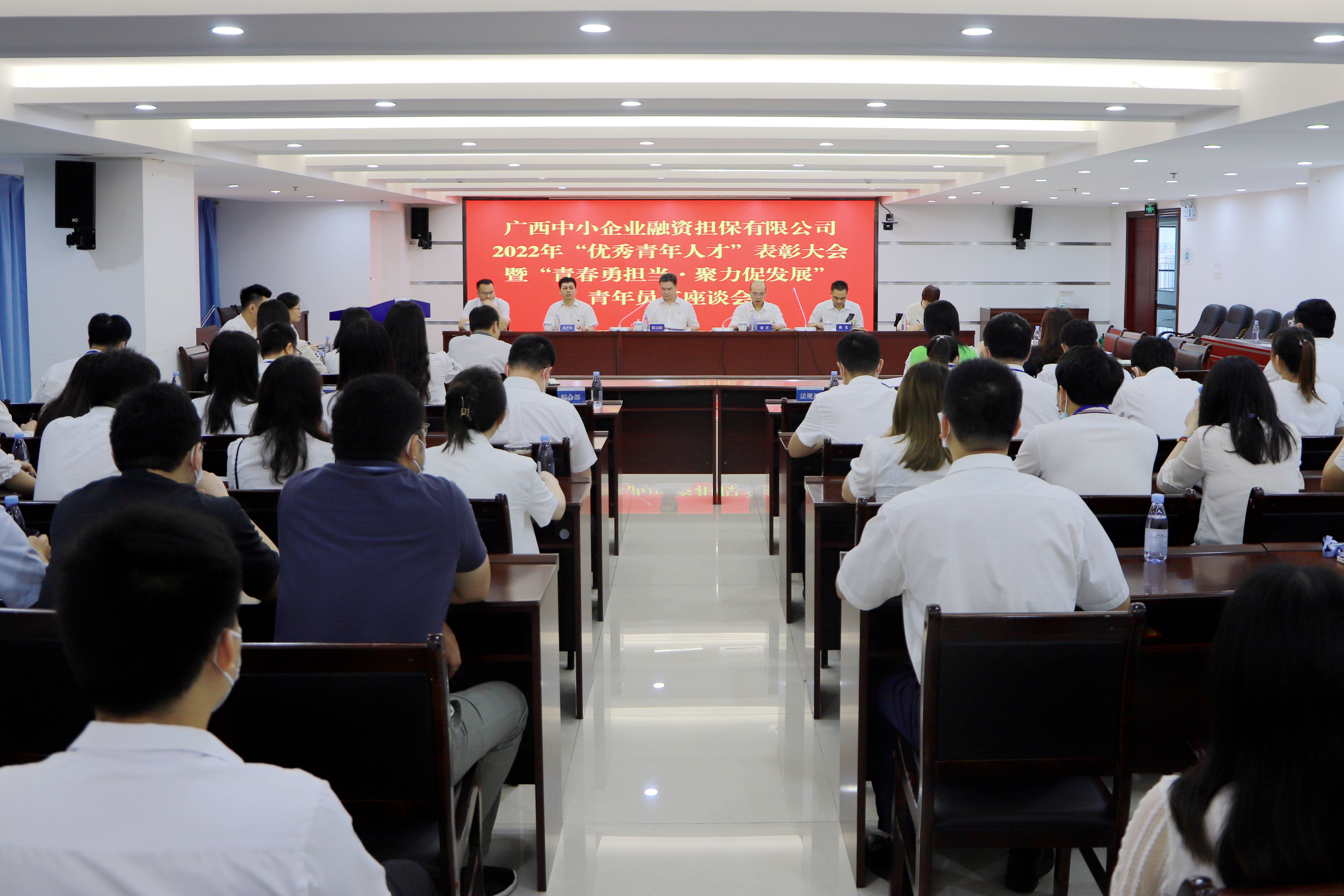 黨委書記講專題黨課，熱議建團(tuán)百年有我！中小擔(dān)保召開“優(yōu)秀青年人才”表彰大會(huì)暨“青春勇?lián)?dāng) 聚力促發(fā)展”青年員工座談會(huì)