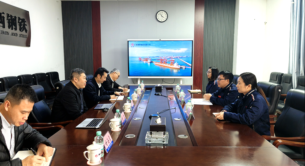 奮戰(zhàn)“開門紅”|葉浩到防城港企業(yè)開展營銷工作